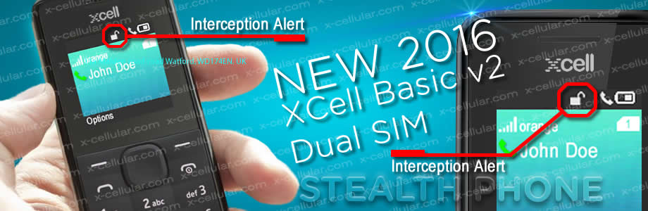 XCell Basic Dual SIM Stealth Phone